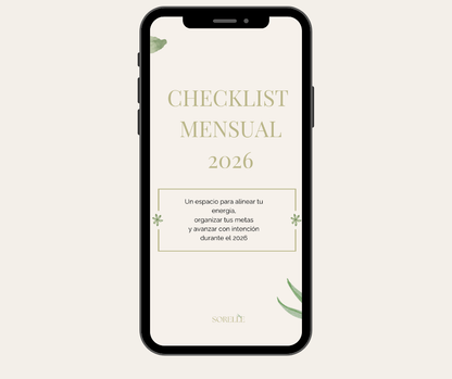 🌟 SORELLE Vision Board 2026 -  Formato imprimible (PDF de alta calidad)