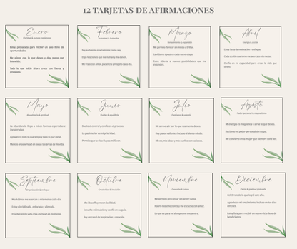 🌟 SORELLE Vision Board 2026 -  Formato imprimible (PDF de alta calidad)